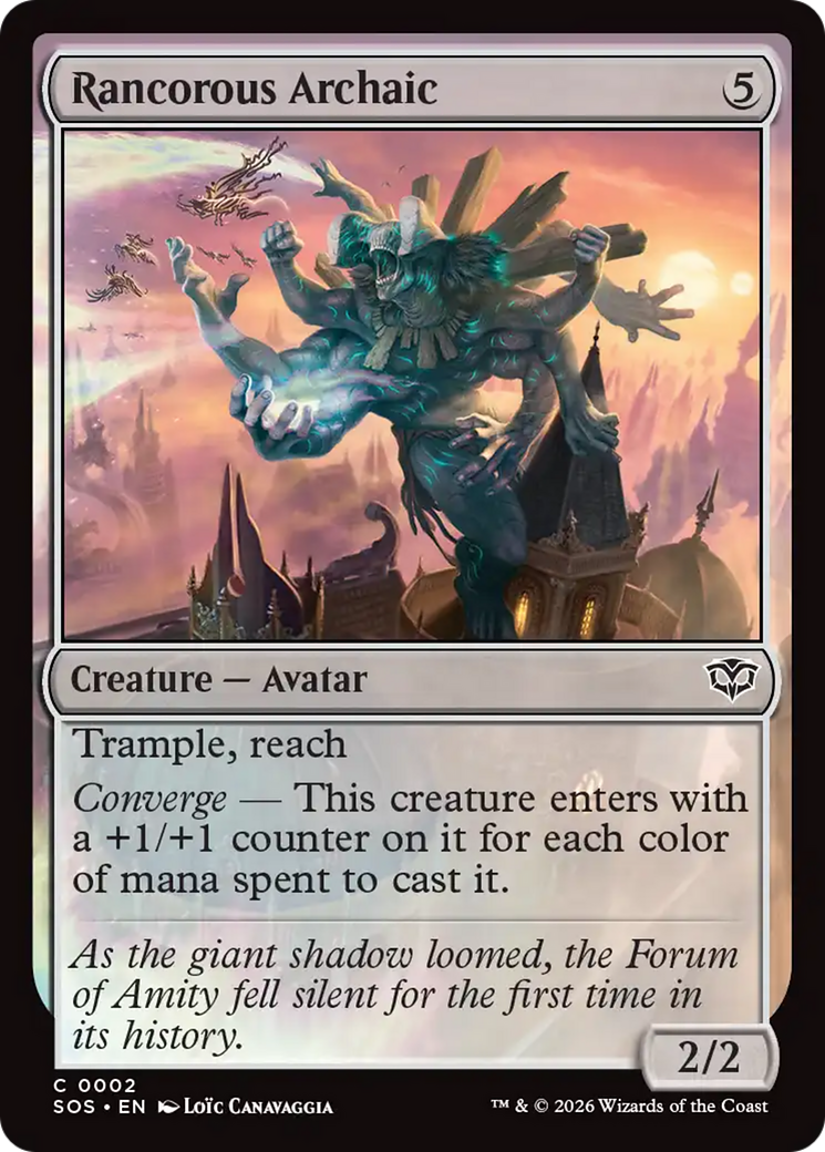 Rancorous Archaic [Secrets of Strixhaven] | Clutch Gaming