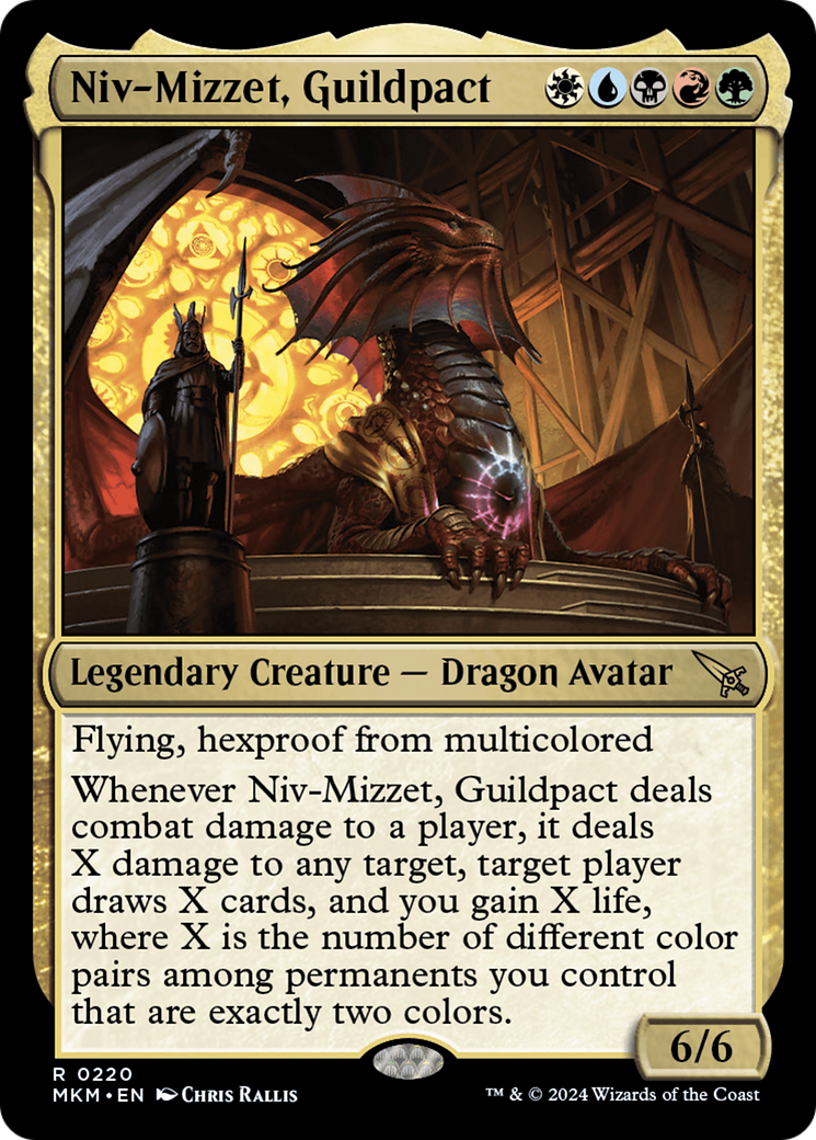 Niv-Mizzet, Guildpact [Murders at Karlov Manor] | Clutch Gaming