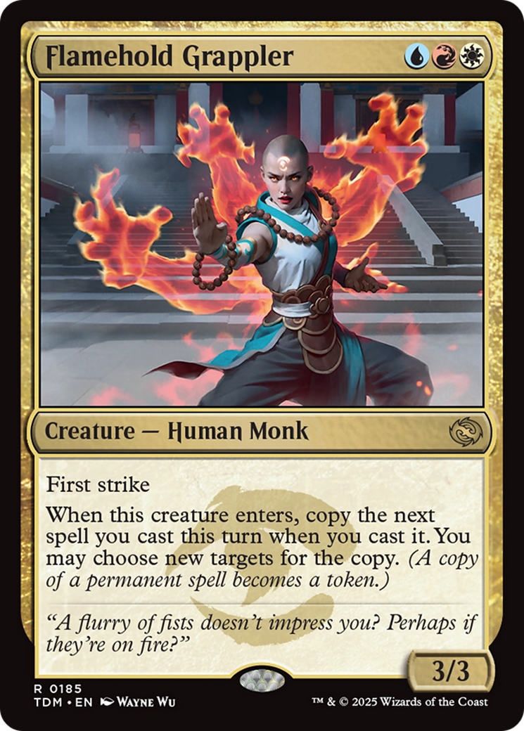 Flamehold Grappler [Tarkir: Dragonstorm] | Clutch Gaming