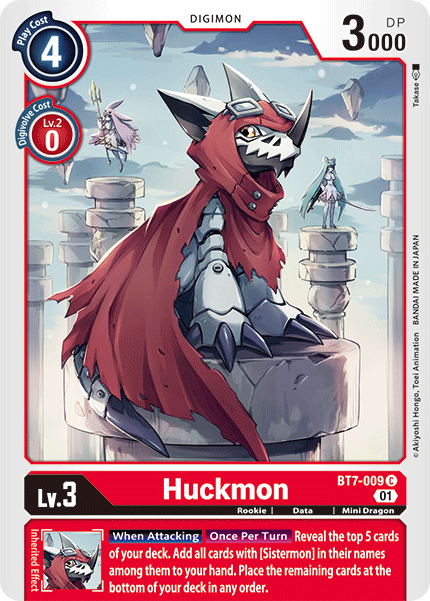 Huckmon [BT7-009] [Next Adventure] | Clutch Gaming