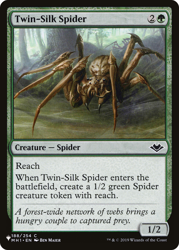 Twin-Silk Spider [The List Reprints] | Clutch Gaming