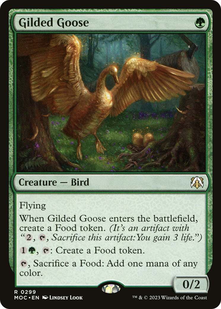 Gilded Goose [March of the Machine Commander] | Clutch Gaming