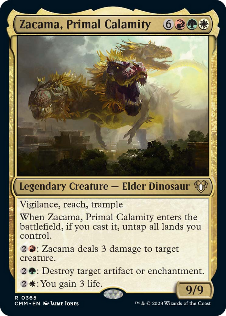 Zacama, Primal Calamity [Commander Masters] | Clutch Gaming