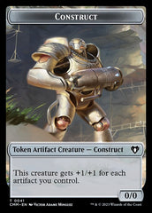 Servo // Construct (0041) Double-Sided Token [Commander Masters Tokens] | Clutch Gaming