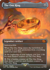 The One Ring (Borderless Alternate Art) [The Lord of the Rings: Tales of Middle-Earth] | Clutch Gaming