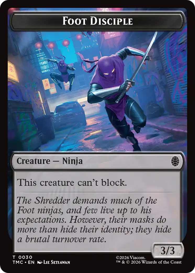 Foot Disciple [Teenage Mutant Ninja Turtles Commander] | Clutch Gaming