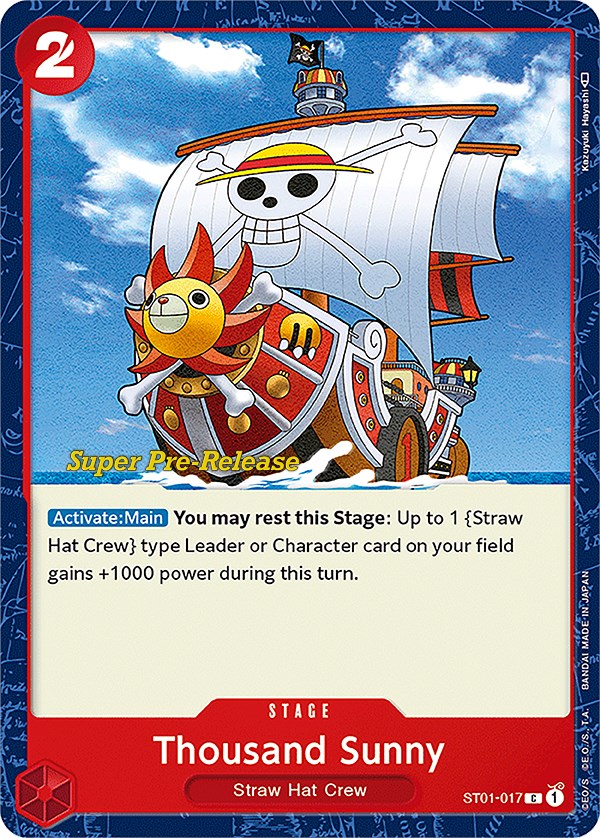 Thousand Sunny [Super Pre-Release Starter Deck: Straw Hat Crew] | Clutch Gaming