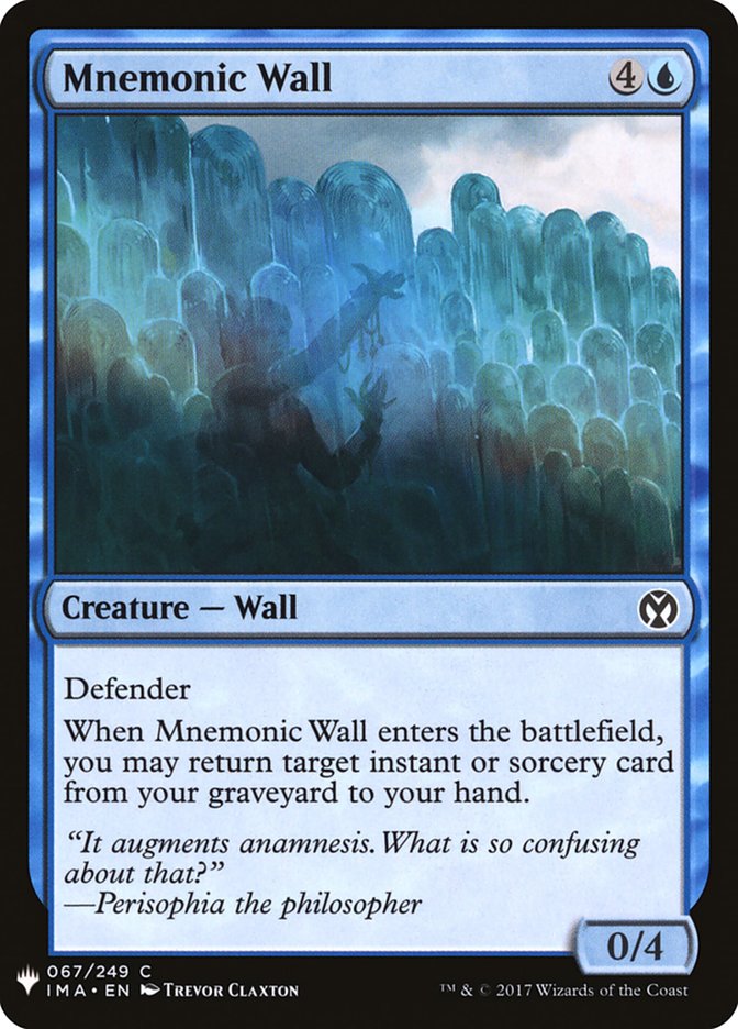 Mnemonic Wall [Mystery Booster] | Clutch Gaming