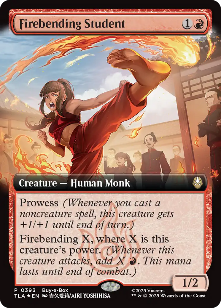 Firebending Student (Extended Art) [Avatar: The Last Airbender Promos] | Clutch Gaming