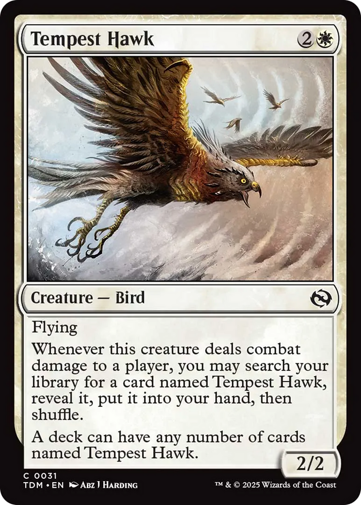 Tempest Hawk [Tarkir: Dragonstorm] | Clutch Gaming
