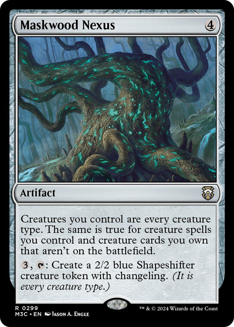 Maskwood Nexus (Ripple Foil) [Modern Horizons 3 Commander] | Clutch Gaming