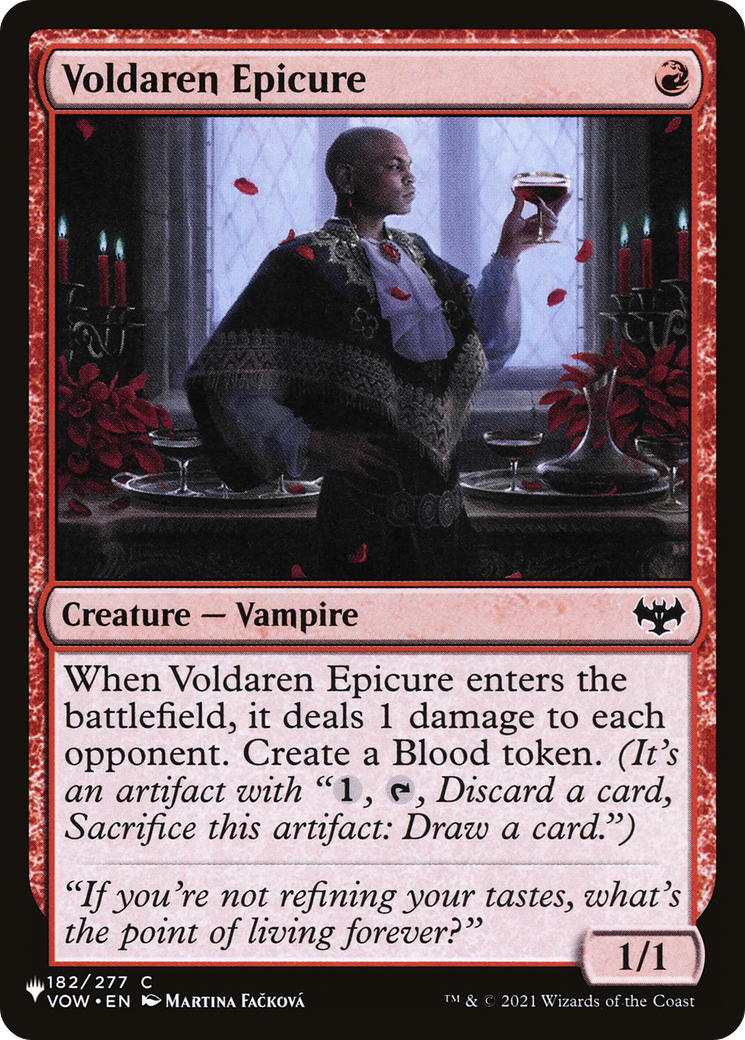 Voldaren Epicure [The List Reprints] | Clutch Gaming