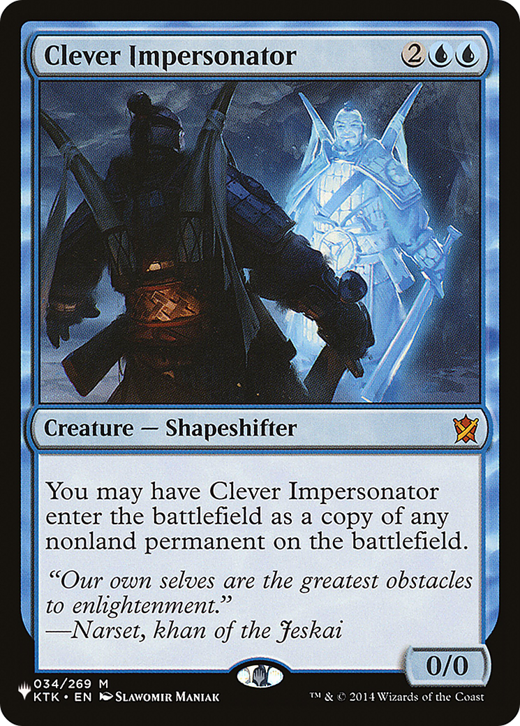 Clever Impersonator [The List Reprints] | Clutch Gaming