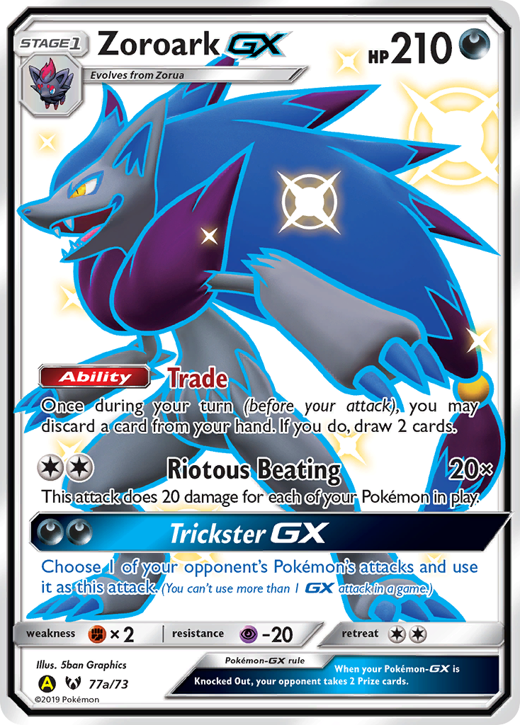 Zoroark GX (77a/73) [Alternate Art Promos] | Clutch Gaming