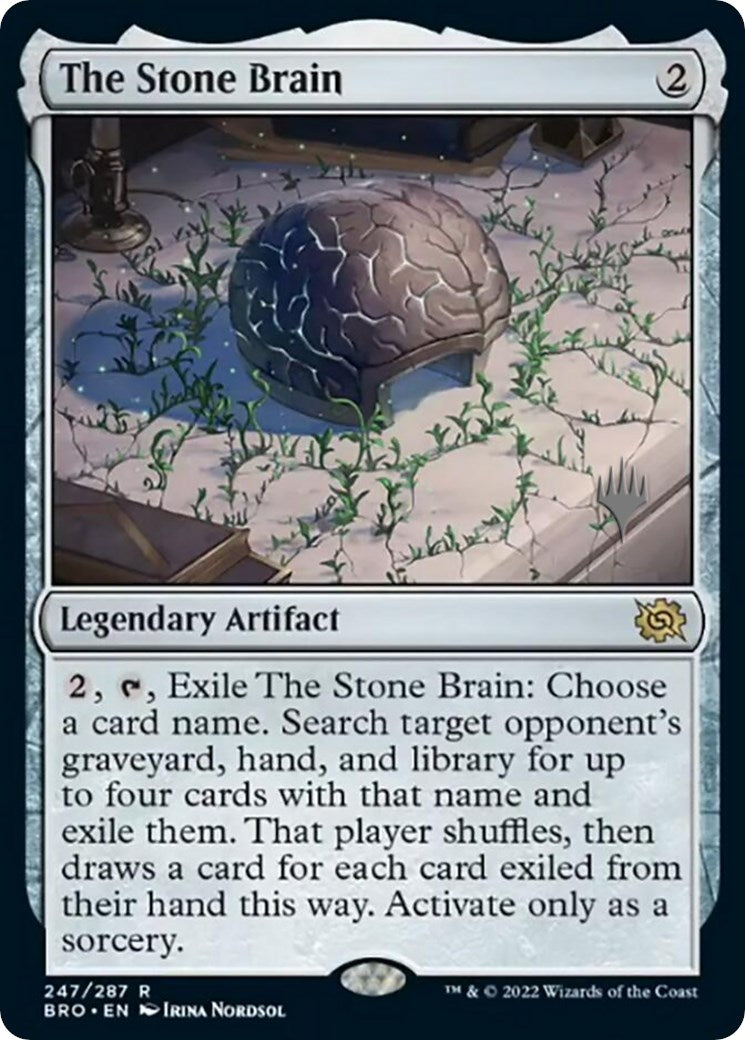 The Stone Brain (Promo Pack) [The Brothers' War Promos] | Clutch Gaming