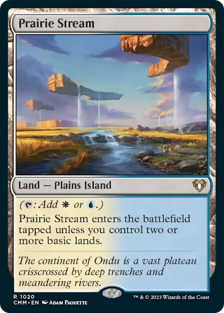 Prairie Stream [Commander Masters] | Clutch Gaming