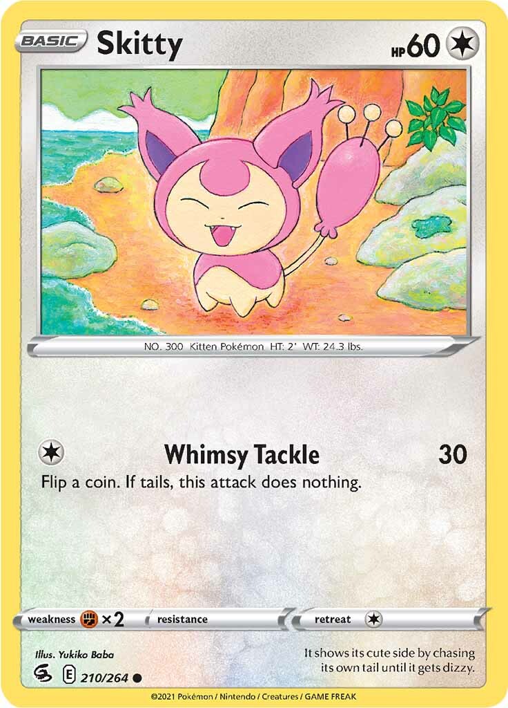 Skitty (210/264) [Sword & Shield: Fusion Strike] | Clutch Gaming