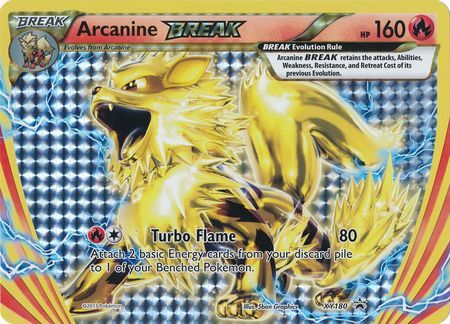 Arcanine BREAK (XY180) (Jumbo Card) [XY: Black Star Promos] | Clutch Gaming