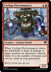 Cyclops Electromancer [Commander Masters] | Clutch Gaming