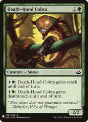 Death-Hood Cobra [Mystery Booster] | Clutch Gaming