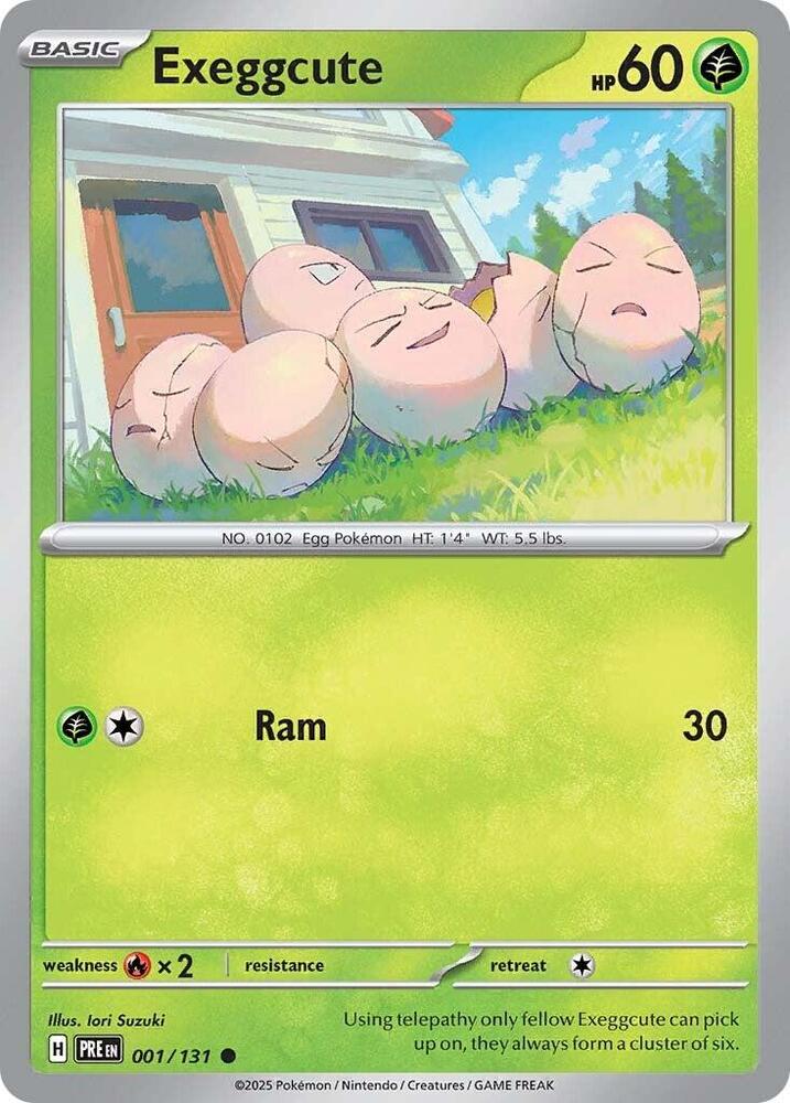 Exeggcute (001/131) [Scarlet & Violet: Prismatic Evolutions] | Clutch Gaming