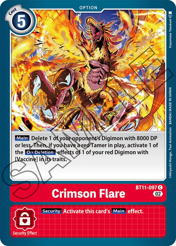 Crimson Flare [BT11-097] [Dimensional Phase] | Clutch Gaming