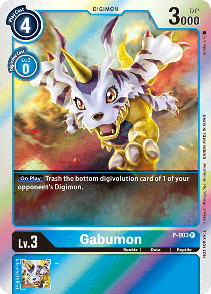 Gabumon [P-003] [Promotional Cards] | Clutch Gaming