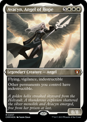 Avacyn, Angel of Hope (Foil Etched) [Commander Masters] | Clutch Gaming