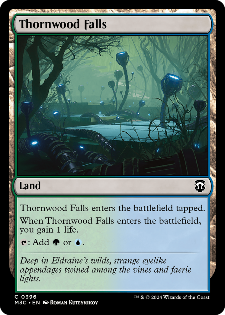 Thornwood Falls (Ripple Foil) [Modern Horizons 3 Commander] | Clutch Gaming