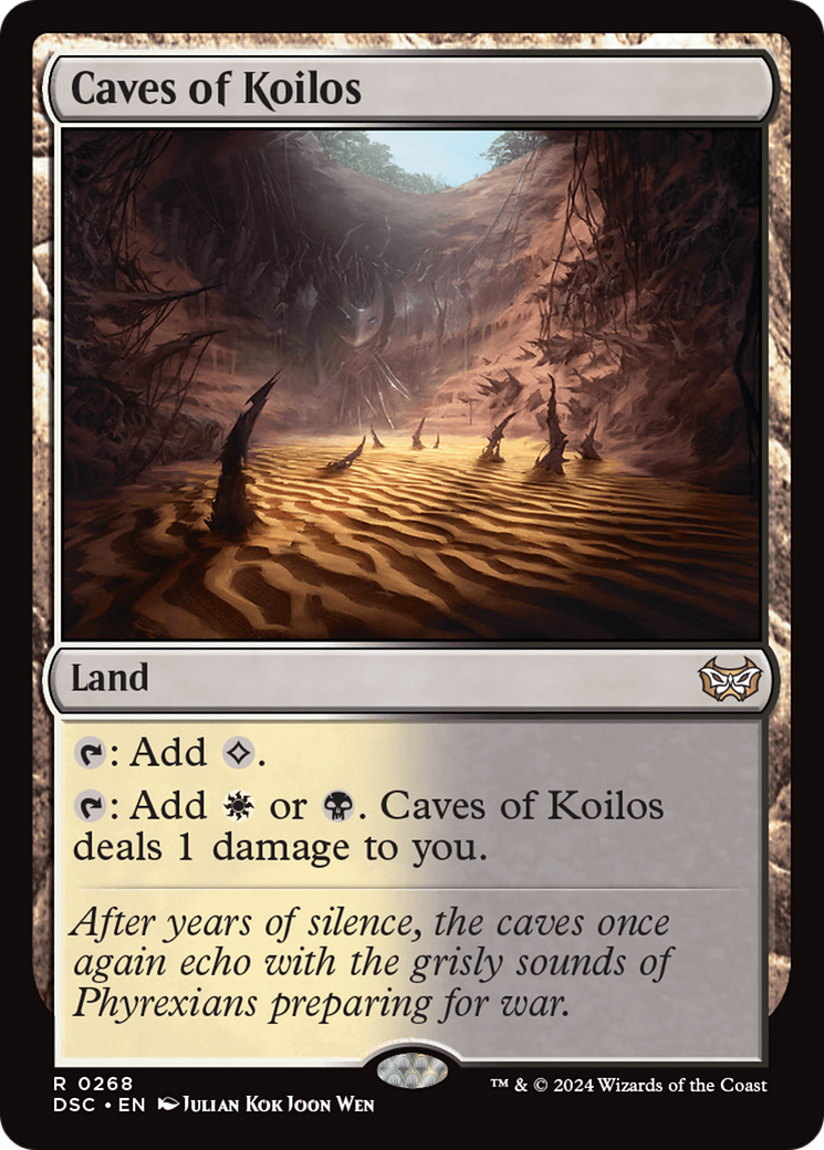 Caves of Koilos [Duskmourn: House of Horror Commander] | Clutch Gaming