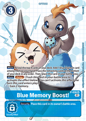 Blue Memory Boost! [P-036] (Box Promotion Pack - Next Adventure) [Promotional Cards] | Clutch Gaming