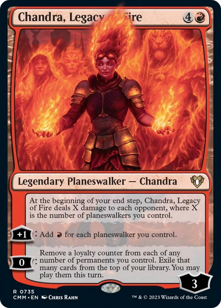 Chandra, Legacy of Fire [Commander Masters] | Clutch Gaming