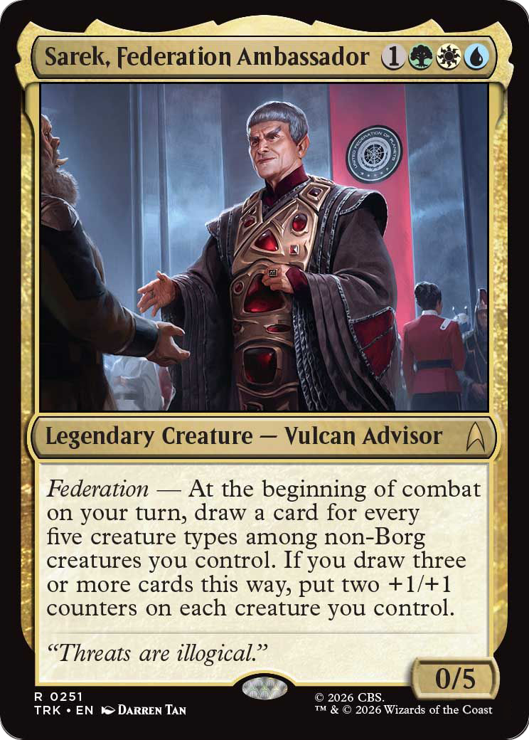 Sarek, Federation Ambassador [Star Trek] | Clutch Gaming