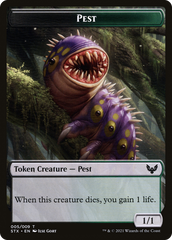 Pest // Lukka, Wayward Bonder Emblem Double-Sided Token [Secret Lair: From Cute to Brute Tokens] | Clutch Gaming