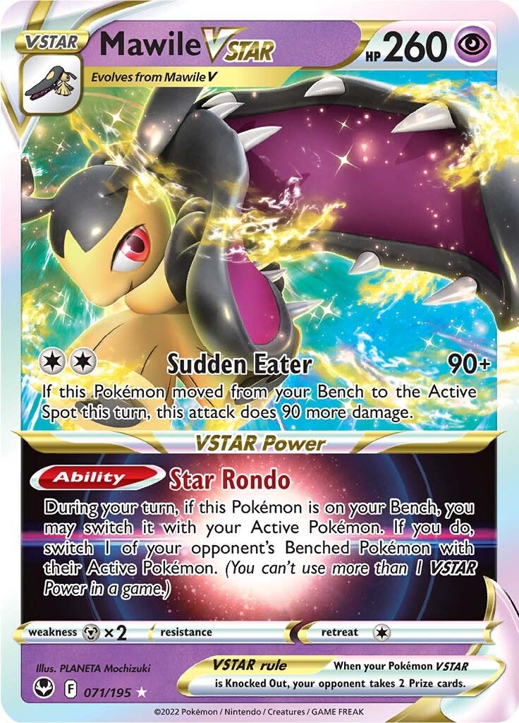 Mawile VSTAR (071/195) [Sword & Shield: Silver Tempest] | Clutch Gaming