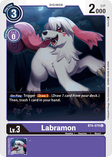 Labramon [BT4-079] [Great Legend] | Clutch Gaming