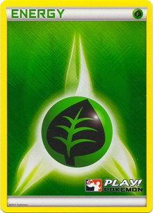 Grass Energy (2011 Play Pokemon Promo) [League & Championship Cards] | Clutch Gaming