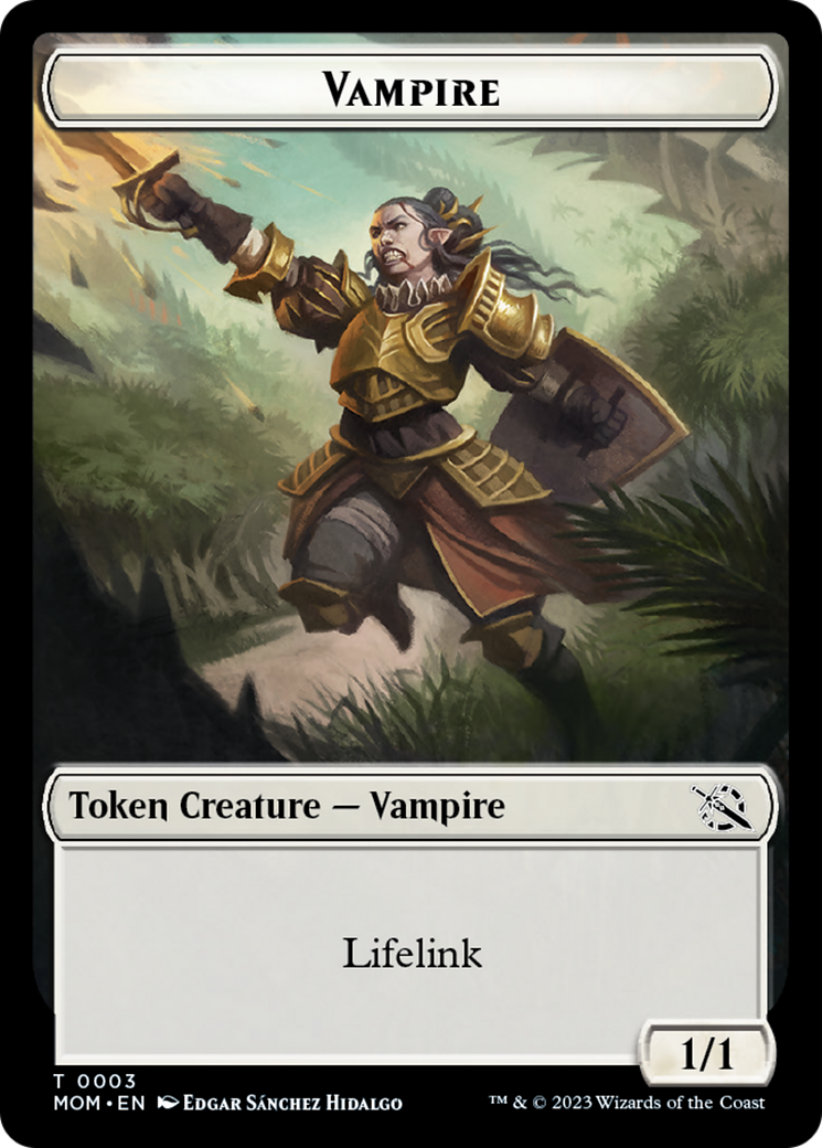 Vampire Token [March of the Machine Tokens] | Clutch Gaming