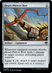 Heart-Piercer Bow [Commander Masters] | Clutch Gaming