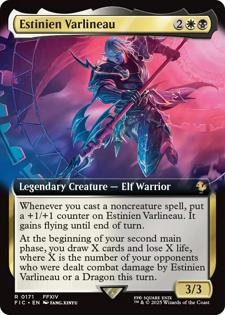 Estinien Varlineau (Extended Art) [FINAL FANTASY Commander] | Clutch Gaming