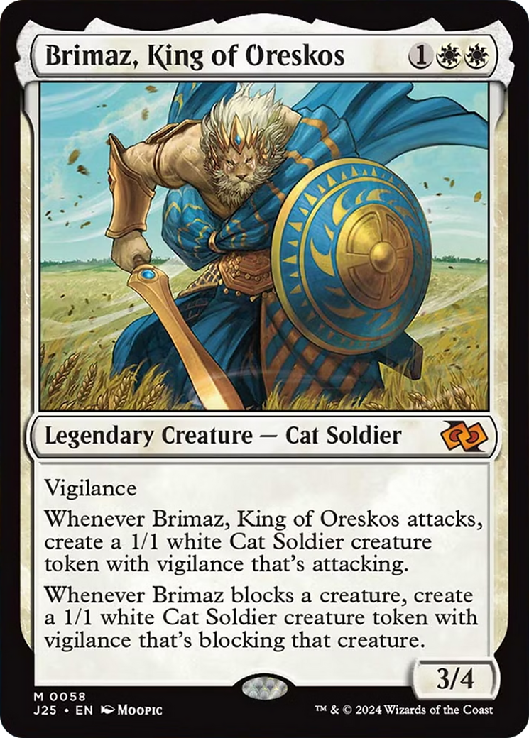 Brimaz, King of Oreskos [Foundations Jumpstart] | Clutch Gaming