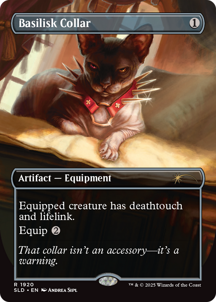 Basilisk Collar (1920) (Rainbow Foil) [Secret Lair Drop Series] | Clutch Gaming