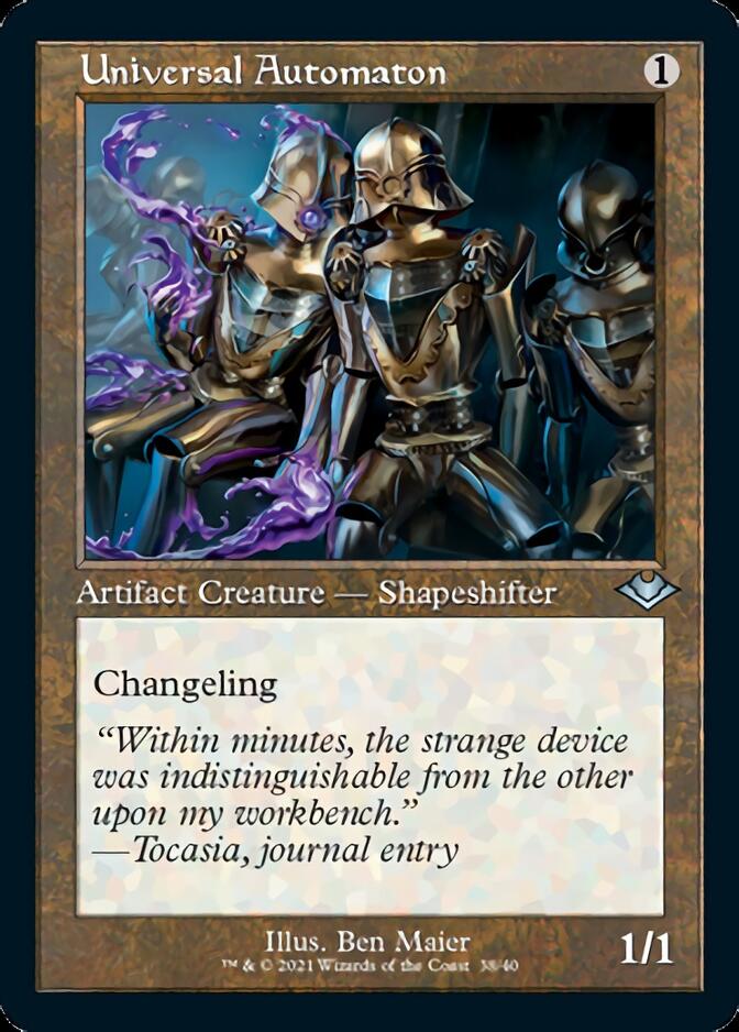 Universal Automaton (Retro Foil Etched) [Modern Horizons] | Clutch Gaming