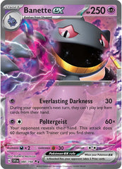 Banette ex (088/198) [Scarlet & Violet: Base Set] | Clutch Gaming