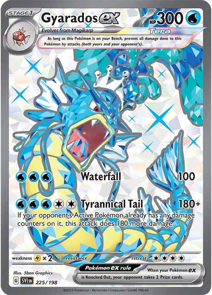 Gyarados ex (225/198) [Scarlet & Violet: Base Set] | Clutch Gaming