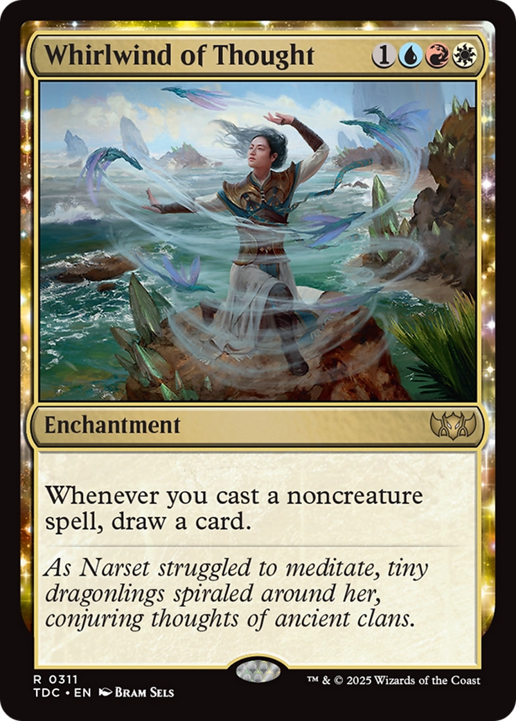 Whirlwind of Thought [Tarkir: Dragonstorm Commander] | Clutch Gaming