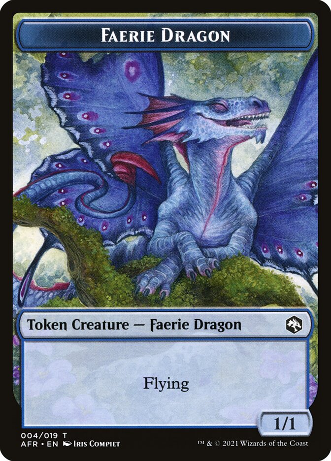 Faerie Dragon Token [Dungeons & Dragons: Adventures in the Forgotten Realms Tokens] | Clutch Gaming