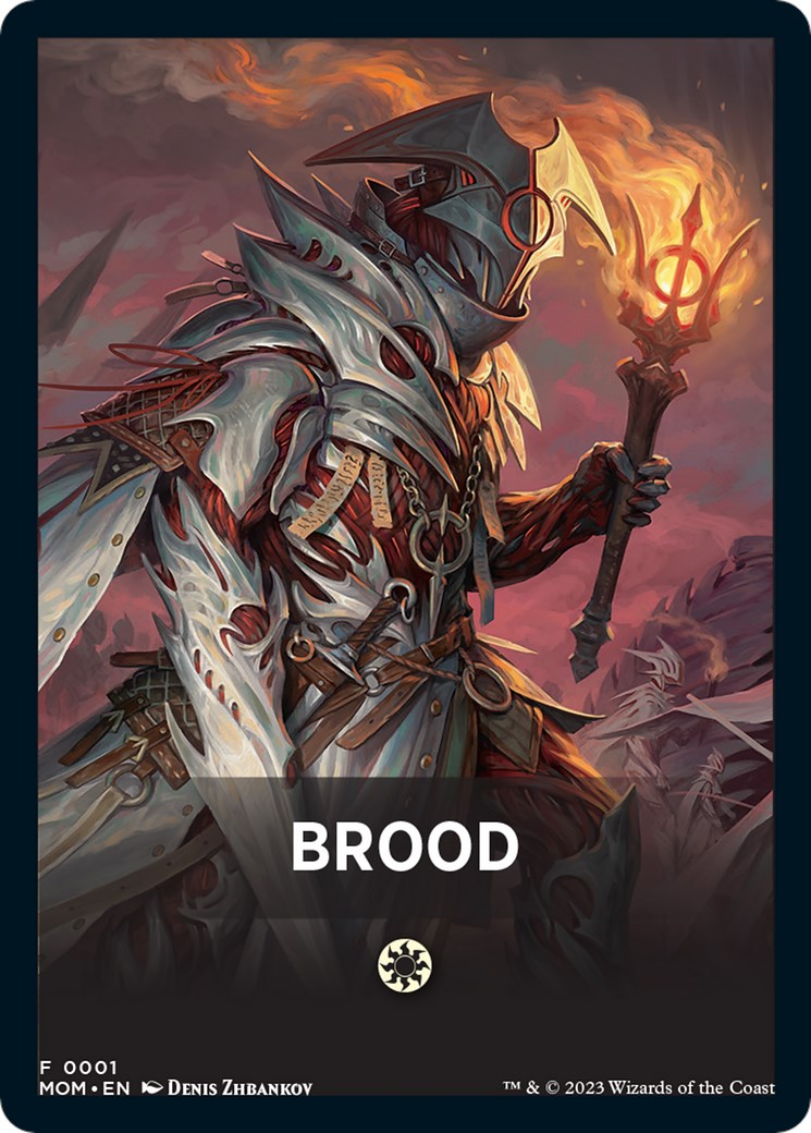 Brood Theme Card [March of the Machine Tokens] | Clutch Gaming