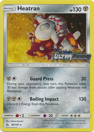 Heatran (88/156) [Alternate Art Promos] | Clutch Gaming