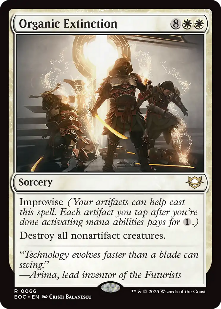 Organic Extinction [Edge of Eternities Commander] | Clutch Gaming